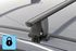 Barres de toit Profilées Aluminium Noir pour Seat Mii - 3 portes - dès 2012