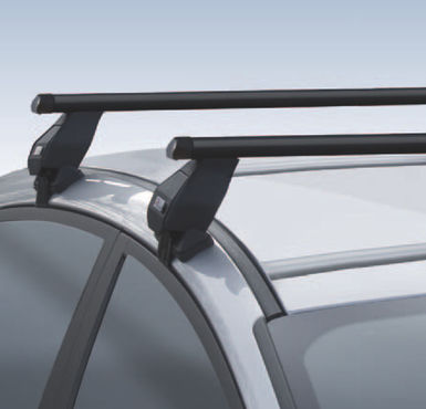 4 portes Barres de toit en acier pour voiture sans rails de toit IRON2 compatibles avec Audi A3 Sedan /à partir de 2013 Barres de toit Farad BS