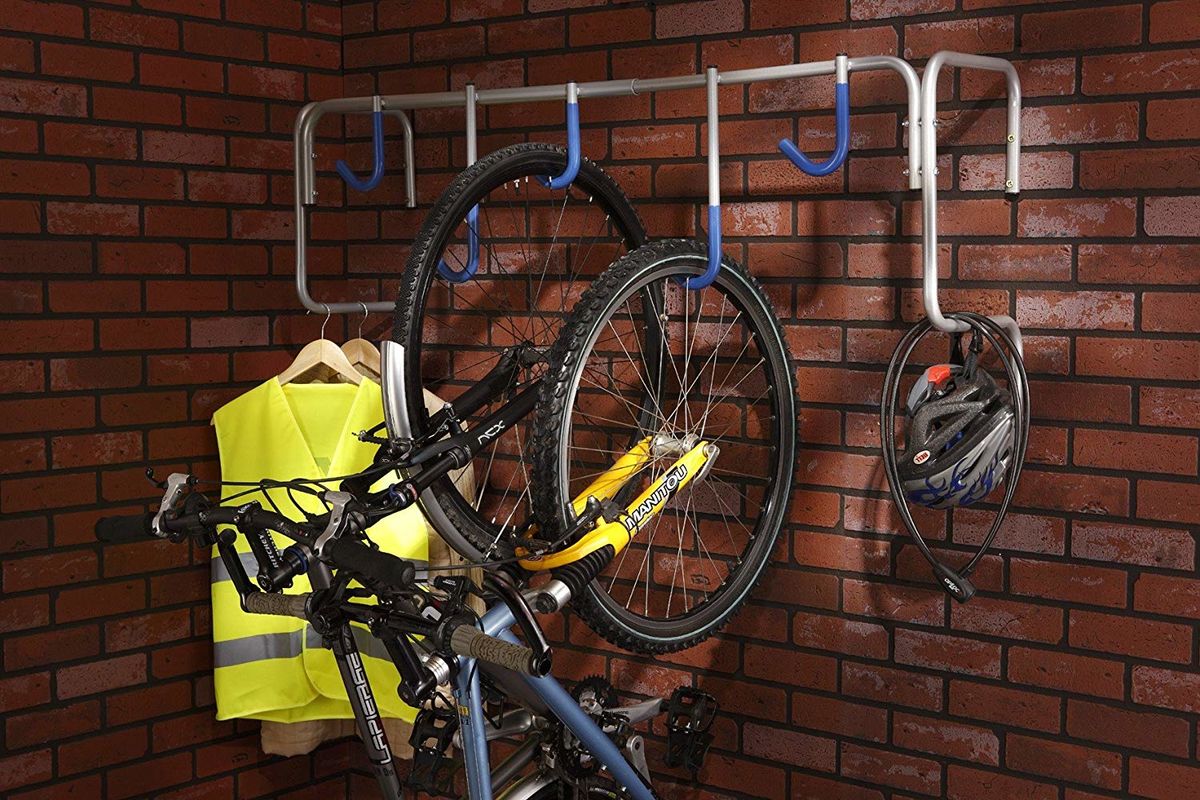 Râtelier vélo mural 5 places, à fixer au mur - DOUBLET