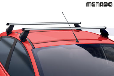4 portes Barres de toit en acier pour voiture sans rails de toit IRON2 compatibles avec Audi A3 Sedan /à partir de 2013 Barres de toit Farad BS