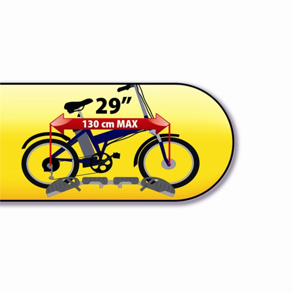 DS Covers Eagle II Protection du vélo pendant transport sur porte-vélo