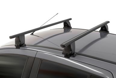 Barres de toit Profilées Aluminium Noir pour Renault Clio 4 Estate Break -  5 portes - de 2013 à 2019