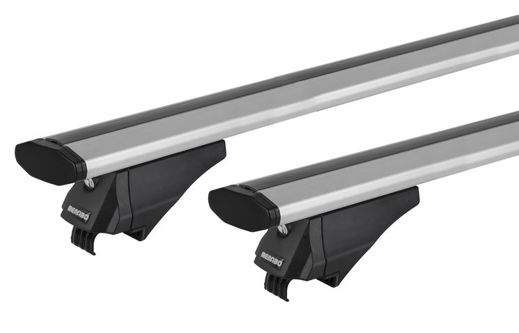 Barres de toit Profilées Aluminium pour Mitsubishi ASX de 2010 à 2013 - avec Barres Longitudinales