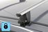 Barres de toit Profilées Aluminium pour Focus Sw Break - 5 portes - de 2011 à 2018
