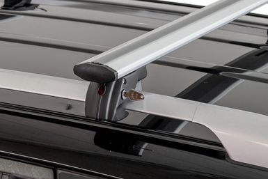 Barres de toit longitudinales Aluminium (Argent) Sur Mercedes-Benz